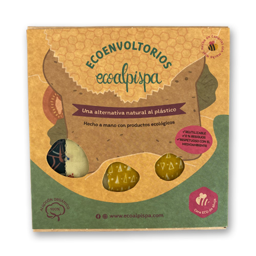 Envoltorio Ecoalpispa. Pack 3 ud