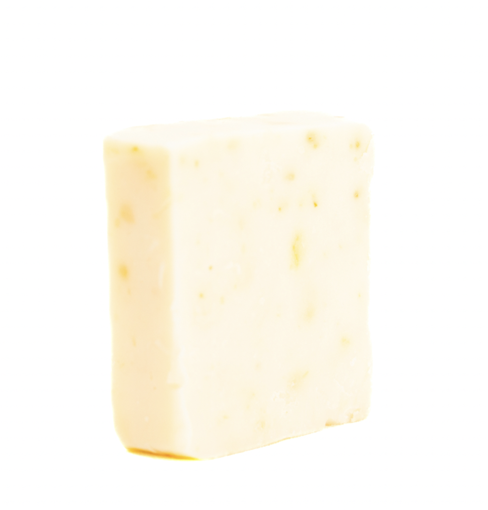 Jabón artesanal de aceite de oliva con caléndula