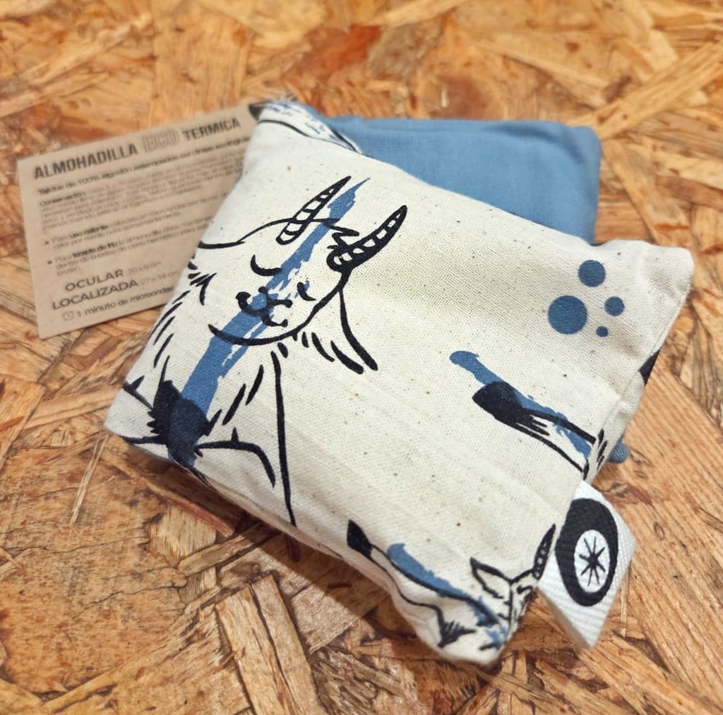 Almohadilla térmica ocular "Bubangoo Estudio Textil"