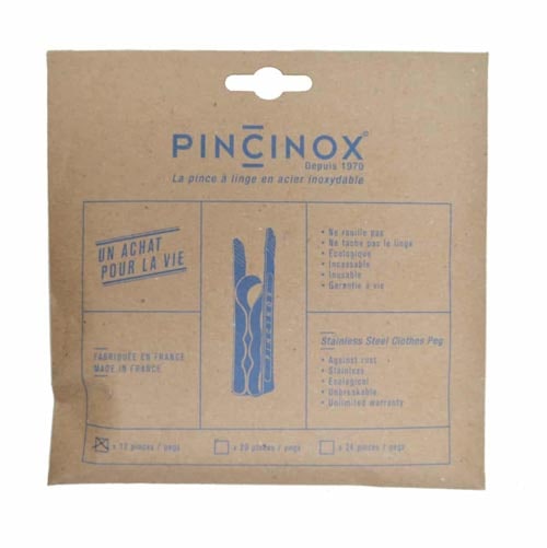 Stainless steel pegs (12 units)