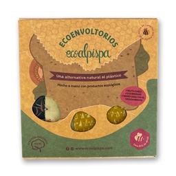 Envoltorio Ecoalpispa. Pack S-M-L